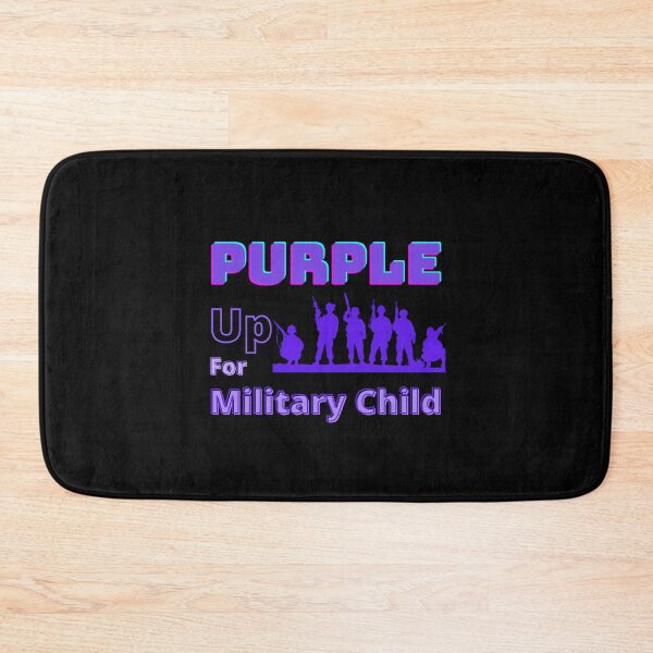 Item preview, Purple Up For Military Child designed and sold by JoLiShop.