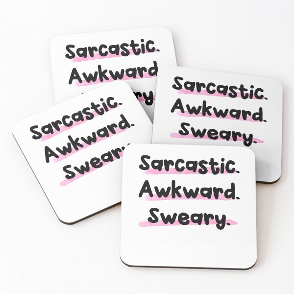 Item preview, Sarcastic Awkward Sweary designed and sold by owliedesign.