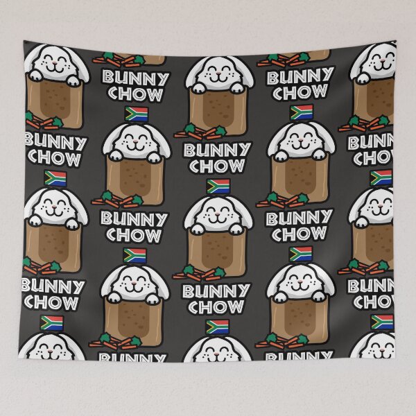 Item preview, Bunny Chow South Africa Food Funny Cute Rabbit designed and sold by d247.