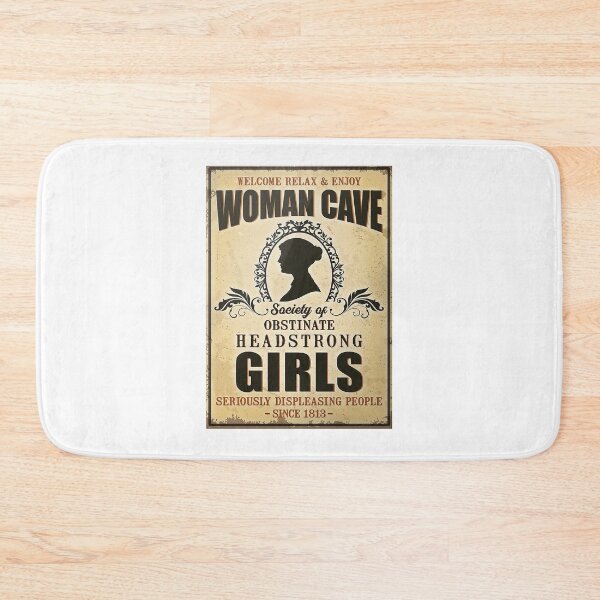 Item preview, Woman Cave Society Of Obstinate Headstrong Girls Poster designed and sold by ACherokee.