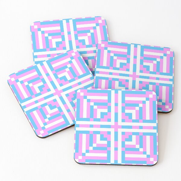 Item preview, Trans Pride Mosaic  designed and sold by UrbanAlienShops.