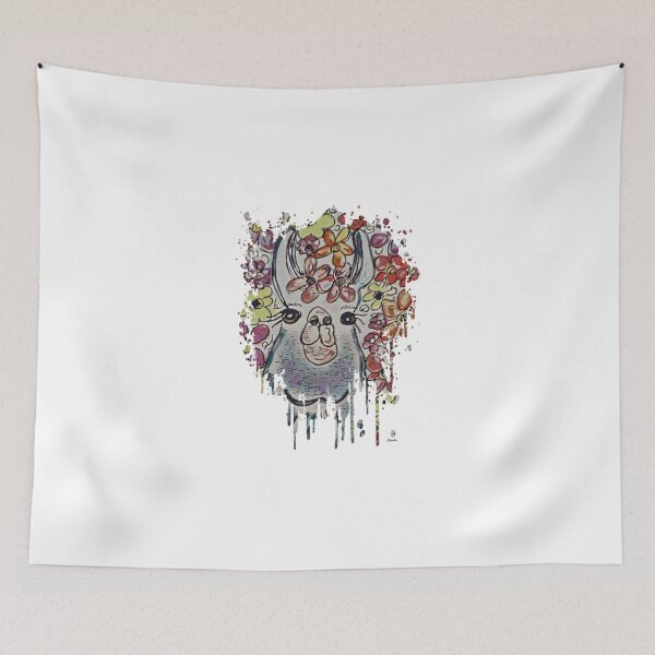 Item preview, Llama Color Splash designed and sold by EloiseArt.