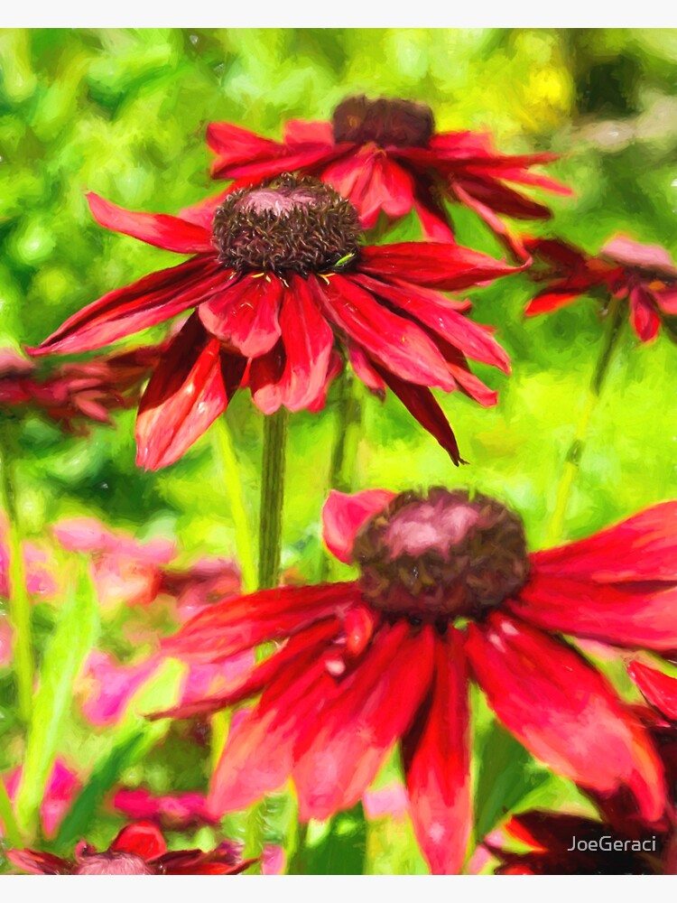 "Among The Flowers" Sticker for Sale by JoeGeraci Redbubble