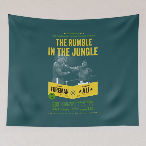 Item preview, Ali vs Foreman Rumble in the Jungle designed and sold by SHOPEVREN.