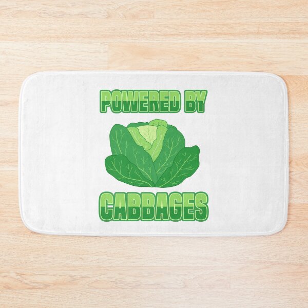 Item preview, Powered By Cabbages - Vegan Chou Cabbage designed and sold by Dan66.