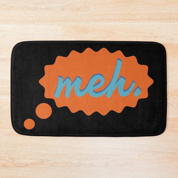 Item preview, Meh. (orange) designed and sold by Symbol-as.
