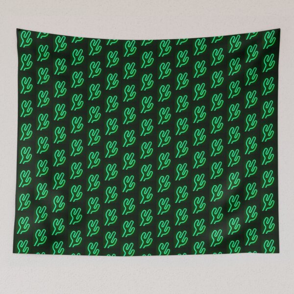 Item preview, Cactus Neon Sign Fun Art Retro Style designed and sold by VentureBox.