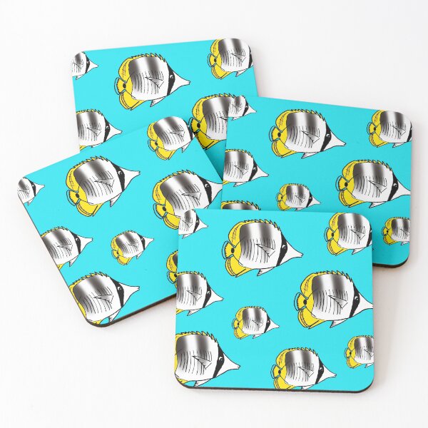 Item preview, Pacific Double-Saddle Butterflyfish designed and sold by SchwagsDesigns.