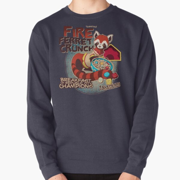 Fire Ferret Crunch Pullover Sweatshirt