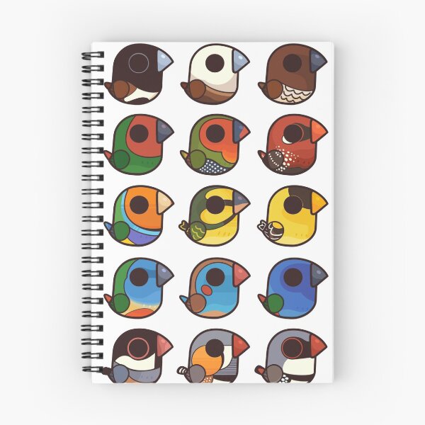 Item preview, Finches complete version by ComiQuarium  designed and sold by Comiquarium.