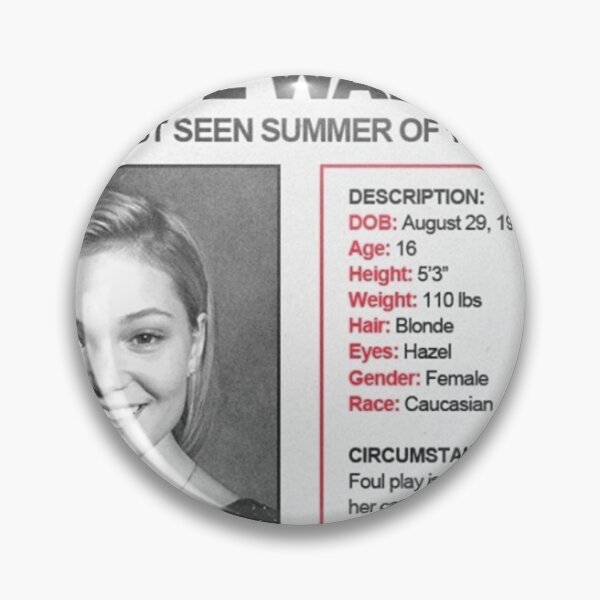 Item preview, Cruel Summer Missing Person Poster of Kate  designed and sold by tracynguyen23.