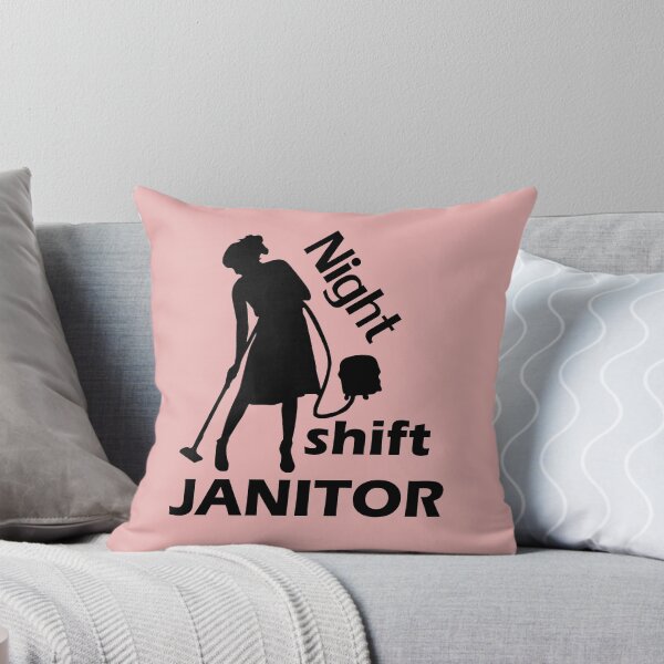 Item preview, Night Shift Janitor designed and sold by wijit.