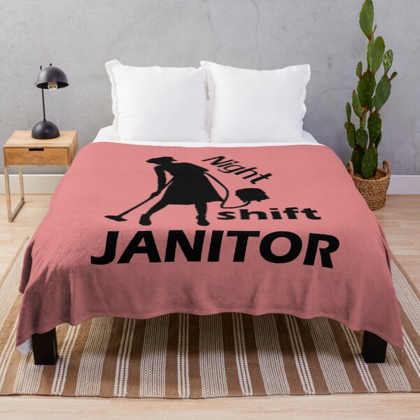 Item preview, Night Shift Janitor designed and sold by wijit.