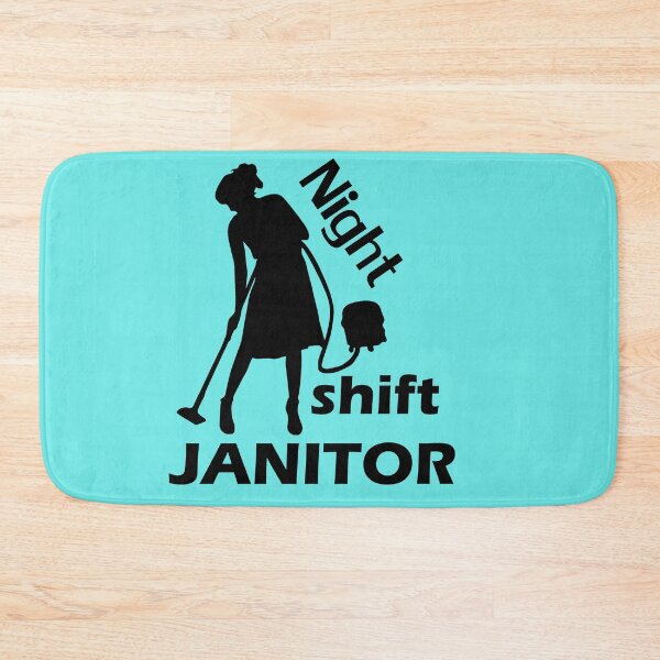 Item preview, Night Shift Janitor designed and sold by wijit.