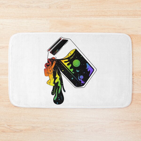 Item preview, Rainbow space, astronaut milk carton designed and sold by RikkyTeesPride.