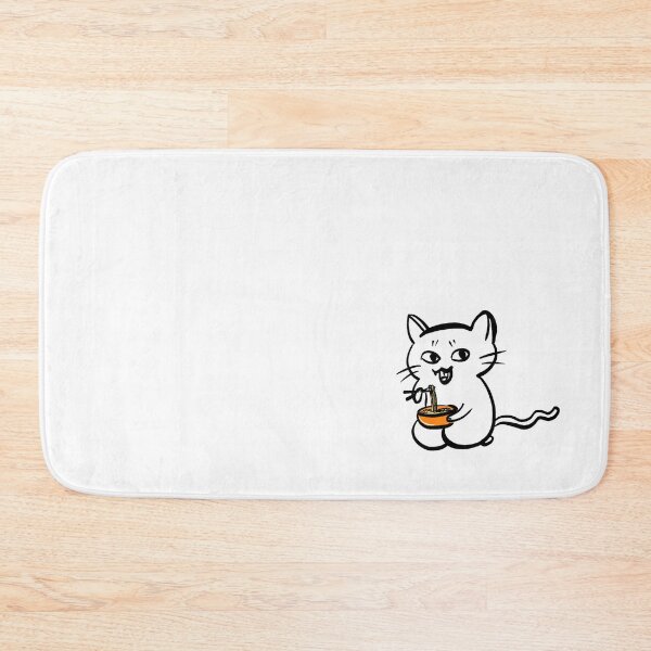 Item preview, Cat is excited about his noodle. designed and sold by r3nuneducated.
