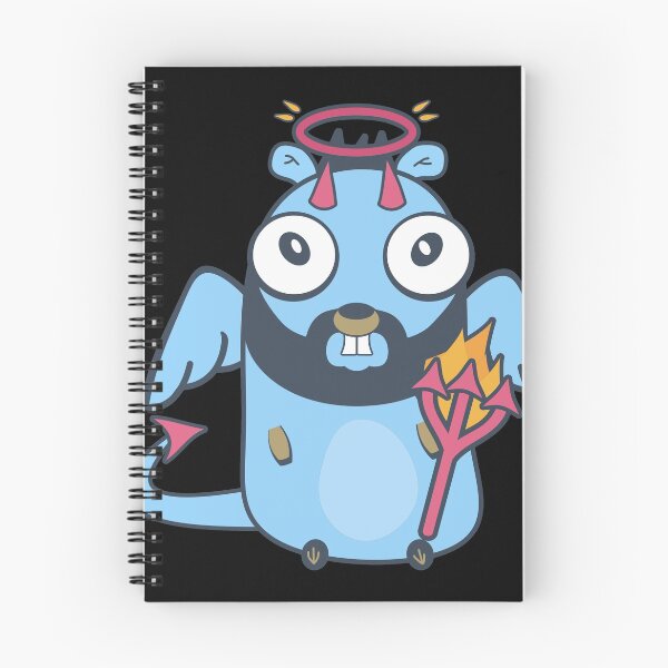 Item preview, Golang gopher like devil designed and sold by Olena Du.