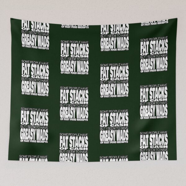 Item preview, Stacks of Cash and Greasy Receipts designed and sold by AbsurdlyEpic.