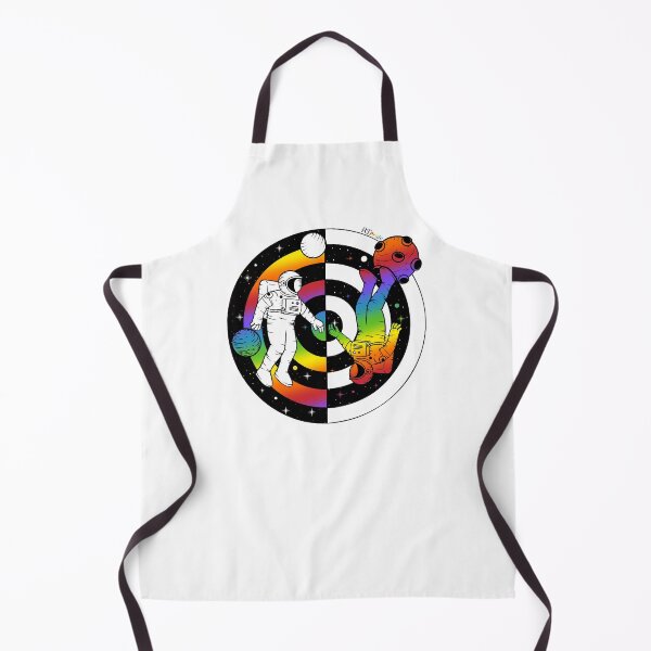 Item preview, Rainbow space astronaut, yin yang designed and sold by RikkyTeesPride.