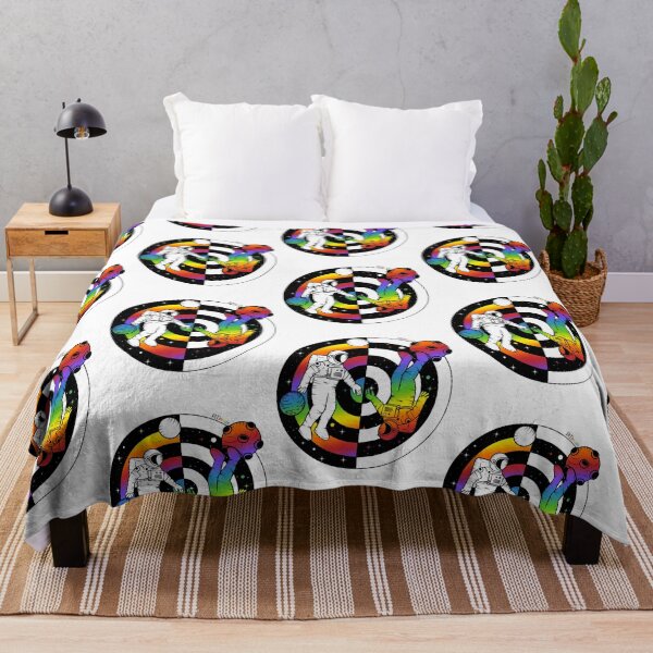 Item preview, Rainbow space astronaut, yin yang designed and sold by RikkyTeesPride.