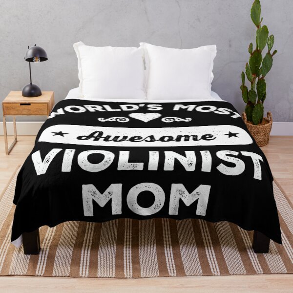 Item preview, World's most awesome violinist mom designed and sold by SidTastic .