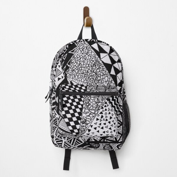 Item preview, Triangle Patterns with doodle art designed and sold by sushMitaM.