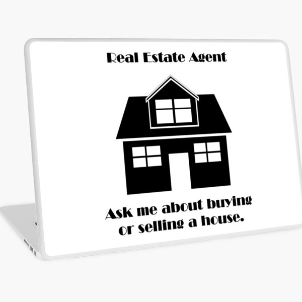 Real Estate Agent Laptop Skin