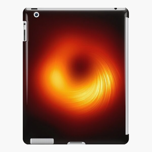 Polarized Light in the Vicinity of the Supermassive Black Hole at the Center of Galaxy M87 iPad Snap Case