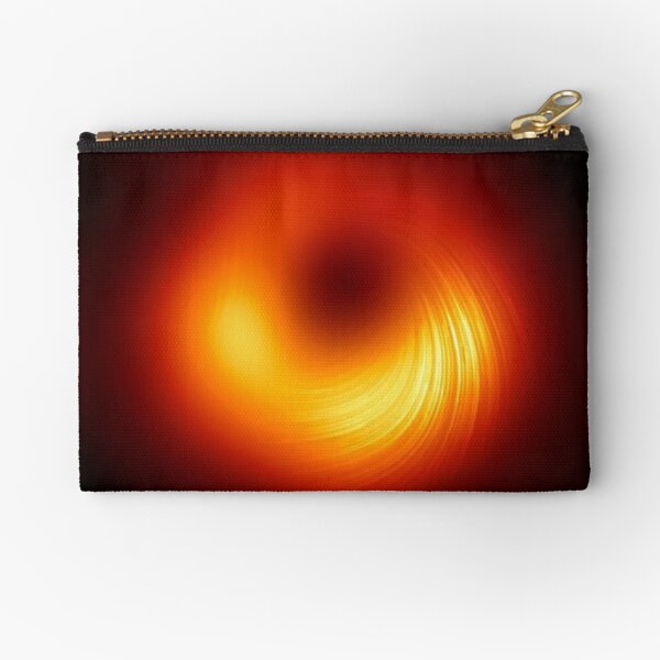 Polarized Light in the Vicinity of the Supermassive Black Hole at the Center of Galaxy M87 Zipper Pouch