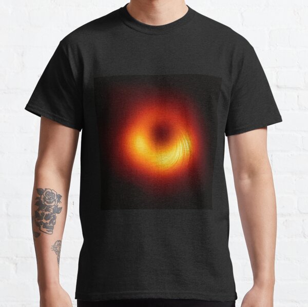 Polarized Light in the Vicinity of the Supermassive Black Hole at the Center of Galaxy M87 Classic T-Shirt