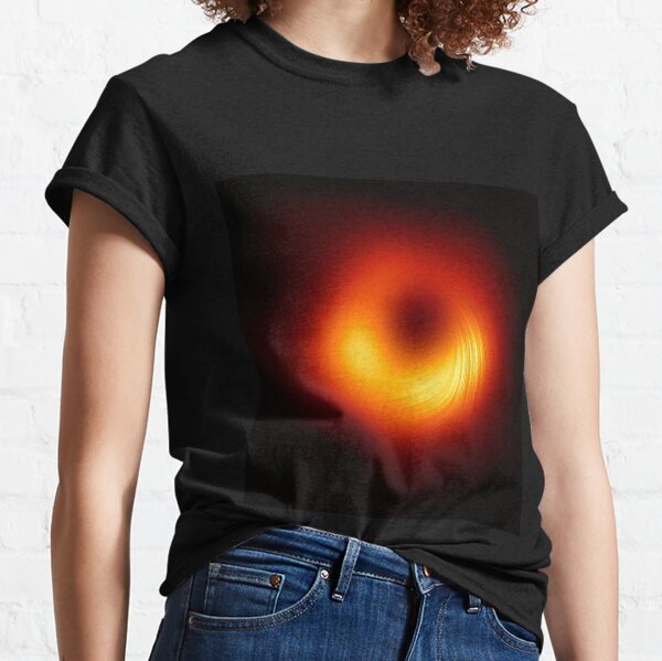 Polarized Light in the Vicinity of the Supermassive Black Hole at the Center of Galaxy M87 Classic T-Shirt