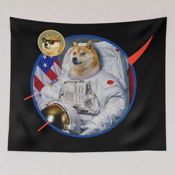 Item preview, Dogecoin to the moon | dogecoin cryptocurrency | crypto doge | dogecoin forever designed and sold by RUCZENO.