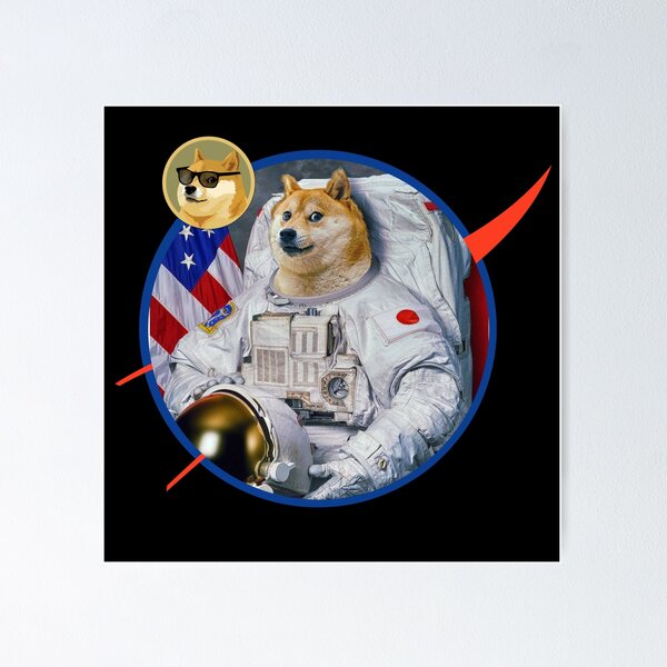 Artikel-Vorschau von Dogecoin zum Mond | Dogecoin-Kryptowährung | Krypto Dogen | Dogecoin für immer, designt und verkauft von RUCZENO.