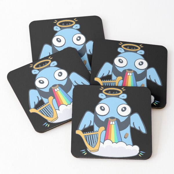 Item preview,  Golang gopher like angel designed and sold by Olena Du.