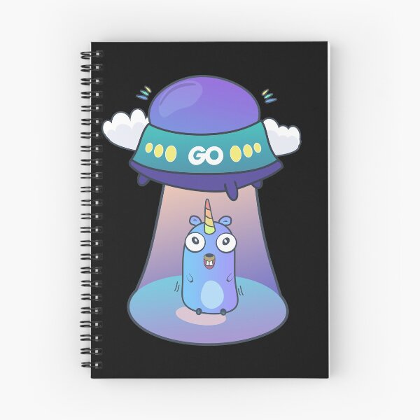 Item preview,  Golang gopher like alien. Catch space unicorn designed and sold by Olena Du.