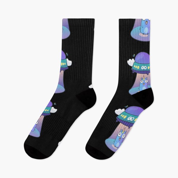 Item preview,  Golang gopher like alien. Catch space unicorn designed and sold by Olena Du.