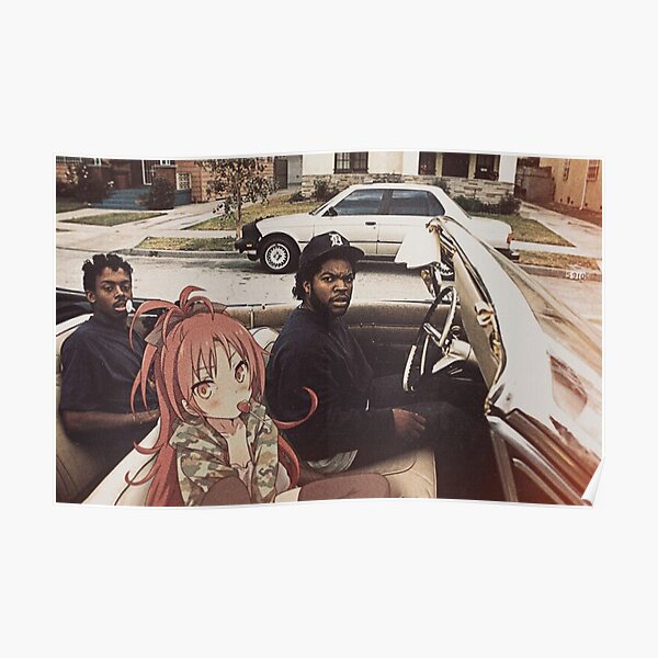 Waifuz n the Hood feat Kyoko Sakura Poster