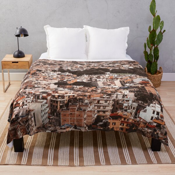 Item preview, aerial view of kathmandu city designed and sold by franckreporter.