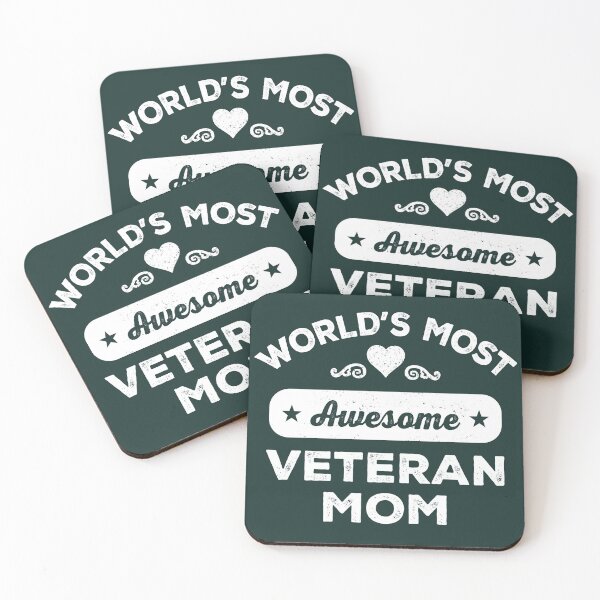 Item preview, World's most awesome veteran mom designed and sold by SidTastic .