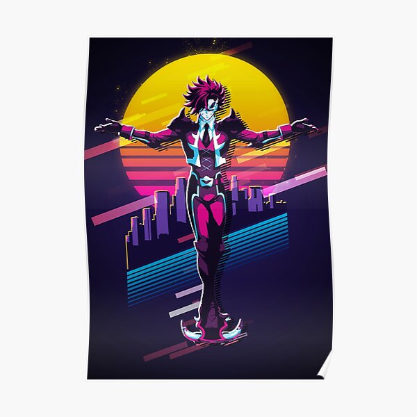 SK8 the Infinity - Adam *80s retro* Poster