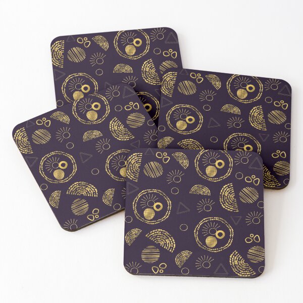Item preview, Royal Purple Abstract Pattern designed and sold by House of Hartz by: Dominique11.