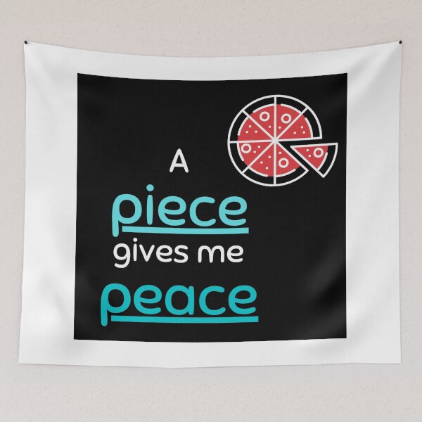 Item preview, Un pedazo de pizza me da paz jajaja designed and sold by Justiny97.