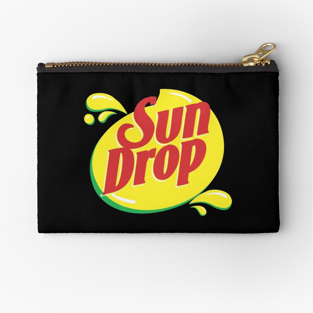 Sun Drop Zipper Pouch