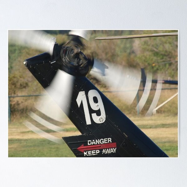 N190LA tail rotor Poster