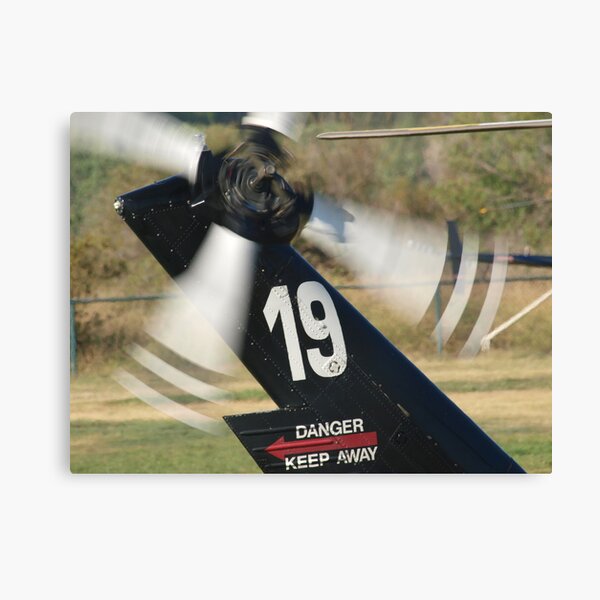 N190LA tail rotor Canvas Print