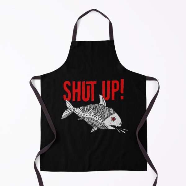 Item preview, Abstract Fish - Shut Up! designed and sold by BlackLineWhite.
