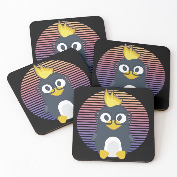 Item preview,  Linux tux penguin like nerd designed and sold by Olena Du.