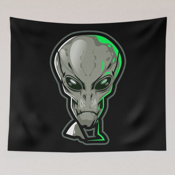 Item preview, Grey Alien - UFO  designed and sold by Art-Bazaar.