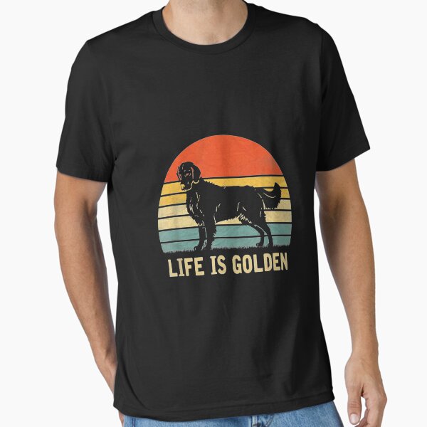Artikel-Vorschau von  DAS LEBEN IST GOLDEN, Golden Retriever, Golden Retriever-Liebhaber, Golden Retriever-Besitzer, designt und verkauft von justbejoker.