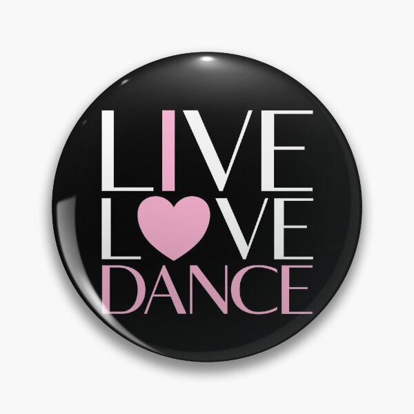 Item preview, Live Love Dance I Love Dance Ballerina Ballet Gift For Girl Gear designed and sold by DynamicDesign.